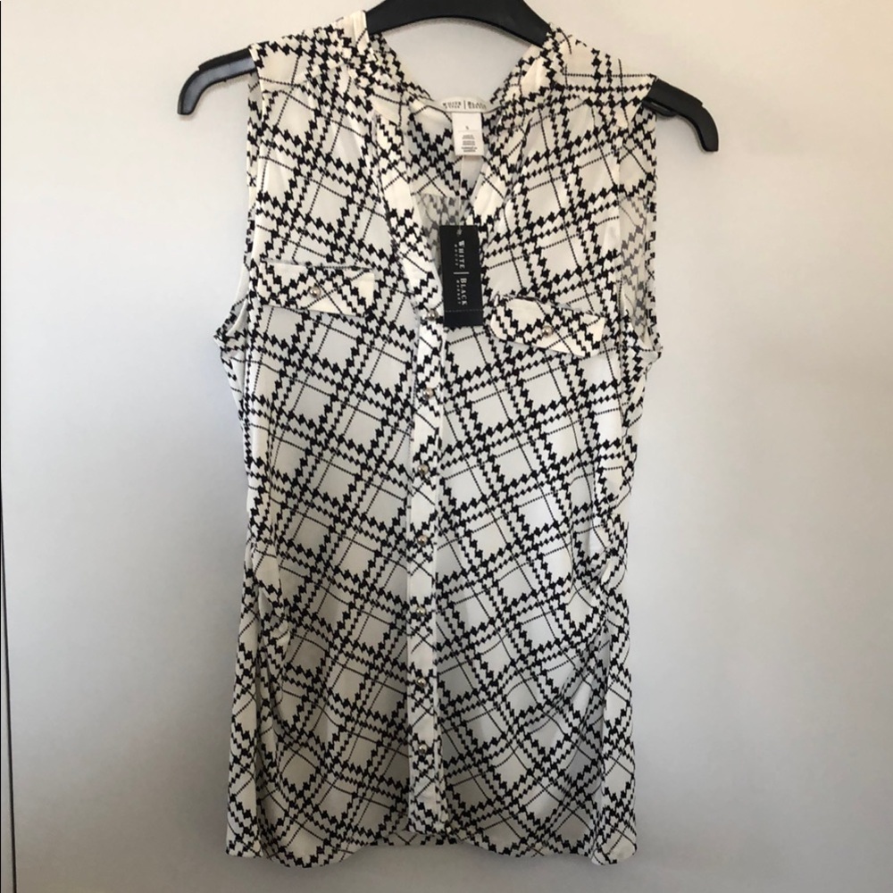 NWT WHBM Sleeveless Top